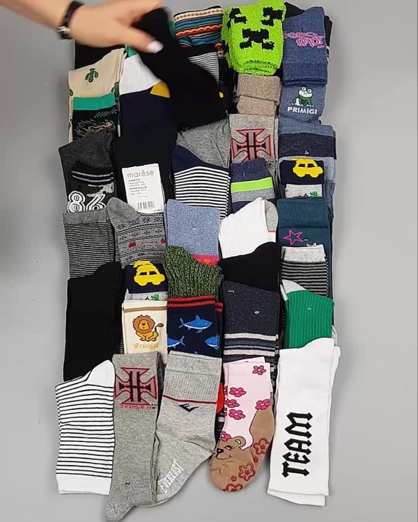 Фотография  249 - Носки дети СТОК зима#5 кг, ЛОТ №4870 оптом в Черкесске и Карачаево-Черкесской республике