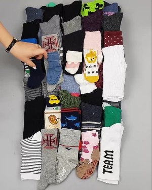 Фотография  602 - Носки дети СТОК зима#5 кг, ЛОТ №4870 оптом в Черкесске и Карачаево-Черкесской республике