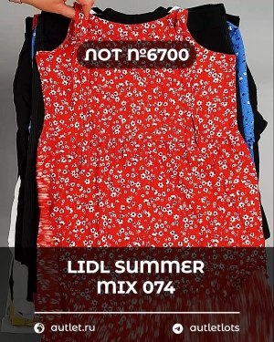 Купить LIDL Summer mix 074#15 кг, ЛОТ №6700 оптом в Черкесске и Карачаево-Черкесской республике