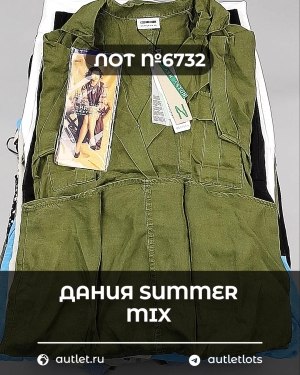 Купить ДАНИЯ Summer mix 24#15 кг, ЛОТ №6732 оптом в Черкесске и Карачаево-Черкесской республике
