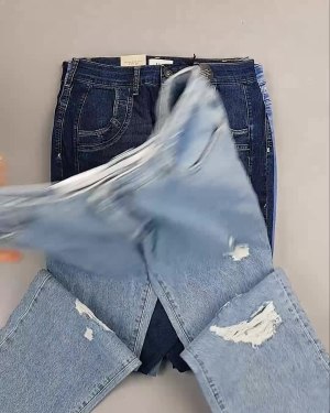 Фотография  688 - Джинсы женские Дания#10 кг, ЛОТ №6762 оптом в Черкесске и Карачаево-Черкесской республике