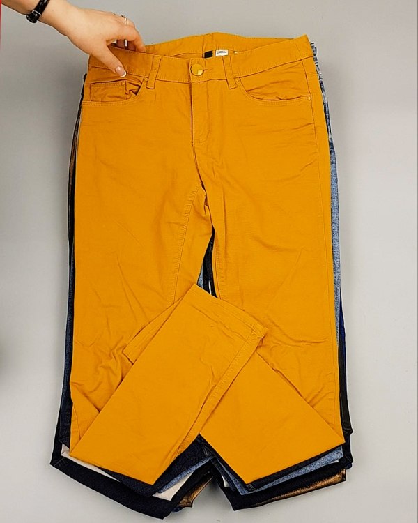 Фотография  691 - А 82202 Брюки женские (Fashion&Skinny Pants)#25 кг оптом в Черкесске и Карачаево-Черкесской республике