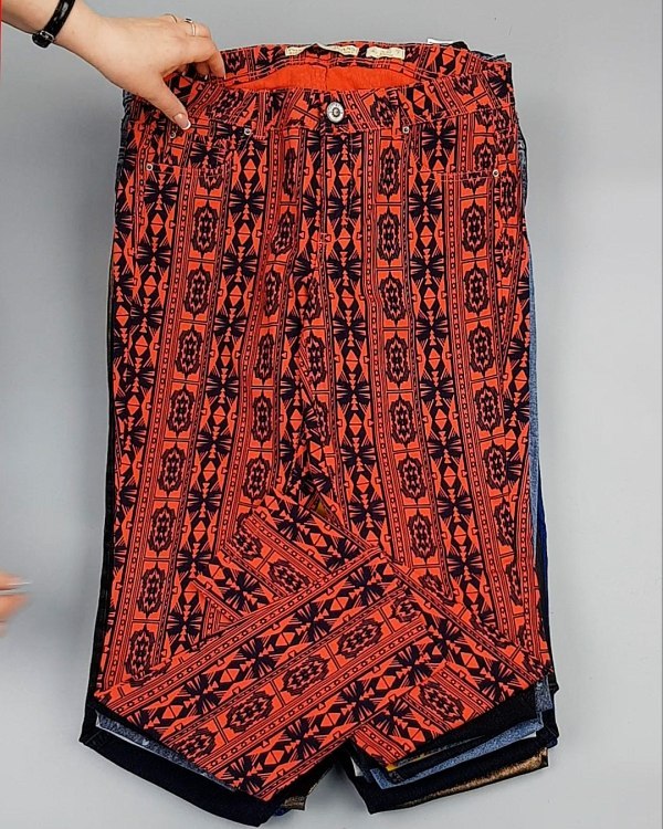 Фотография  844 - А 82202 Брюки женские (Fashion&Skinny Pants)#25 кг оптом в Черкесске и Карачаево-Черкесской республике