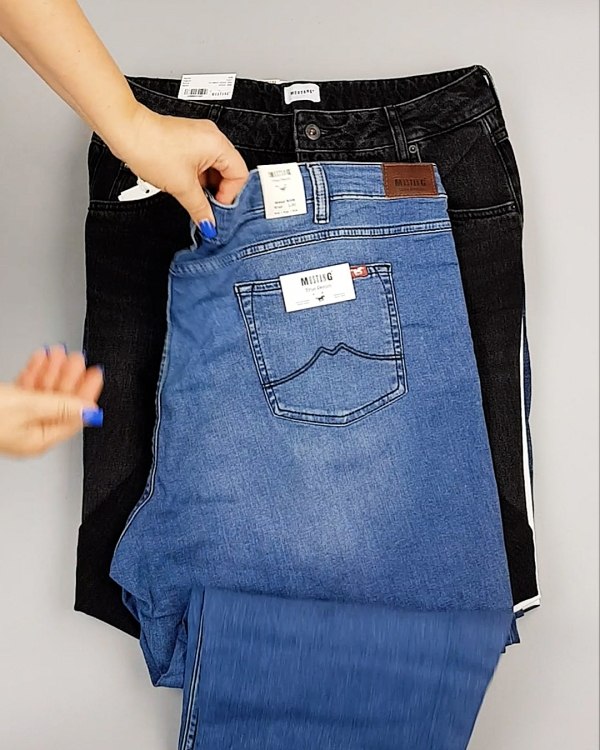 Фотография  272 - Джинсы MUSTANG м/ж#5 кг, ЛОТ №6960 оптом в Черкесске и Карачаево-Черкесской республике