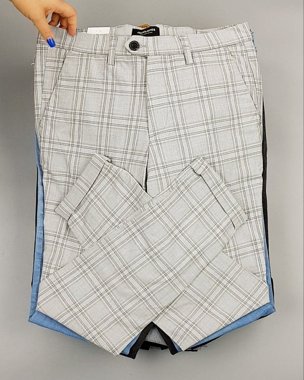 Фотография  650 - Брюки + джинсы JACK JONES 094#10 кг, ЛОТ №6963 оптом в Черкесске и Карачаево-Черкесской республике