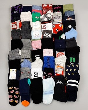 Купить Носки дети СТОК зима#5 кг, ЛОТ №6988 оптом в Черкесске и Карачаево-Черкесской республике