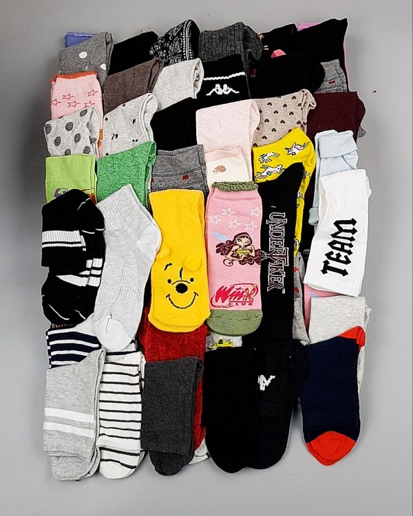 Фотография  814 - Носки дети СТОК зима#5 кг, ЛОТ №6989 оптом в Черкесске и Карачаево-Черкесской республике