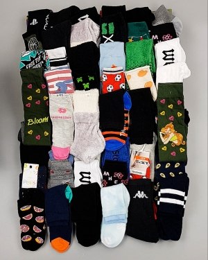 Фотография  816 - Носки дети СТОК зима#5 кг, ЛОТ №6988 оптом в Черкесске и Карачаево-Черкесской республике