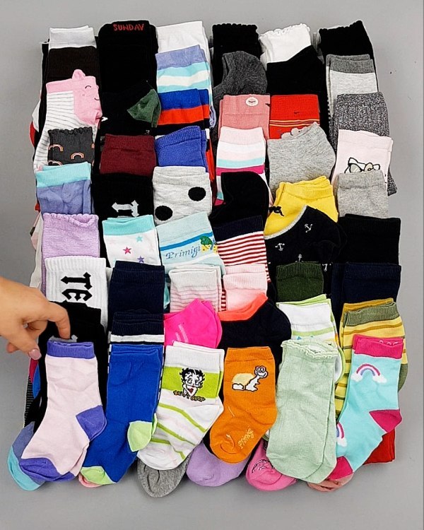 Фотография  710 - Носки дети СТОК лето#5 кг, ЛОТ №6993 оптом в Черкесске и Карачаево-Черкесской республике