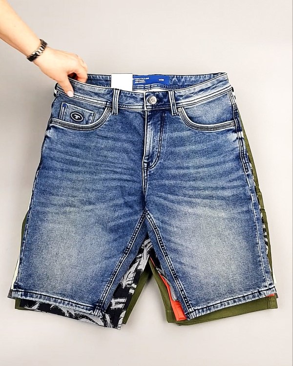 Фотография  604 - Шорты мужские TOM TAILOR 124#3,75 кг, ЛОТ №7602 оптом в Черкесске и Карачаево-Черкесской республике