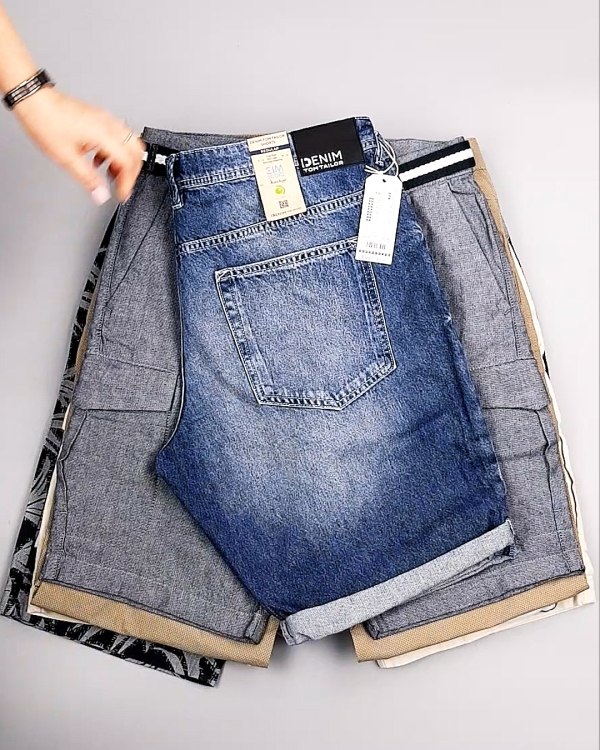 Фотография  485 - Шорты мужские TOM TAILOR 124#3,75 кг, ЛОТ №7601 оптом в Черкесске и Карачаево-Черкесской республике