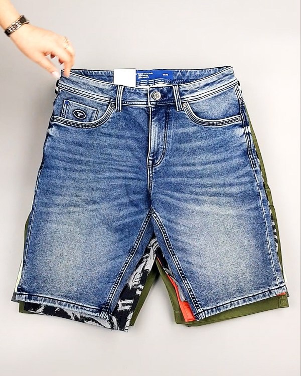 Фотография  400 - Шорты мужские TOM TAILOR 124#3,8 кг оптом в Черкесске и Карачаево-Черкесской республике