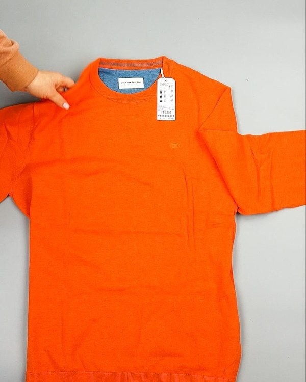 Фотография  698 - Джемпера легкие мужские TOM TAILOR 124#8,7 кг, ЛОТ №7606 оптом в Черкесске и Карачаево-Черкесской республике