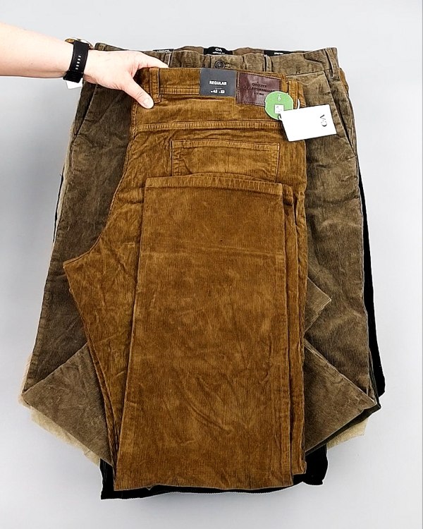 Фотография  186 - Брюки вельветовые м/ж C&A 025#10 кг, ЛОТ №8031 оптом в Черкесске и Карачаево-Черкесской республике