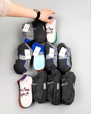 Фотография  628 - Носки дети лето CAN 084#5 кг, ЛОТ №8001 оптом в Черкесске и Карачаево-Черкесской республике