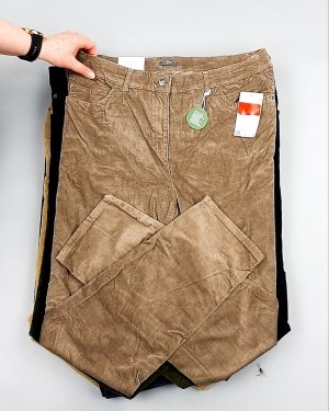 Фотография  280 - Брюки вельветовые м/ж C&A 025#10 кг, ЛОТ №7902 оптом в Черкесске и Карачаево-Черкесской республике