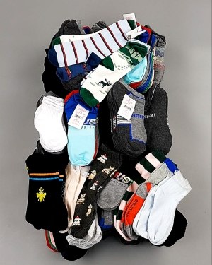 Купить Носки дети лето CAN 084#5 кг, ЛОТ №8001 оптом в Черкесске и Карачаево-Черкесской республике