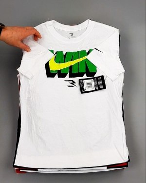 Фотография  457 - Футболки детские NIKE WIN CAN 084#5 кг, ЛОТ №7955 оптом в Черкесске и Карачаево-Черкесской республике