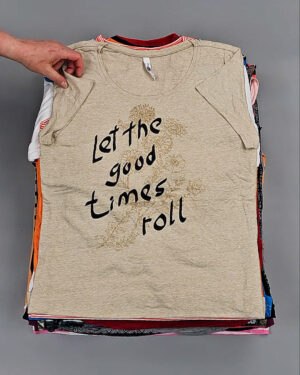 Фотография  713 - Футболки м/ж Cr+Ex#8 кг, ЛОТ № ВК0100 оптом в Черкесске и Карачаево-Черкесской республике