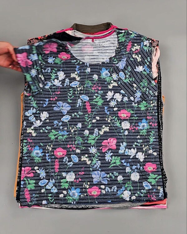 Фотография  611 - Футболки м/ж Cr+Ex#8 кг, ЛОТ № ВК0100 оптом в Черкесске и Карачаево-Черкесской республике