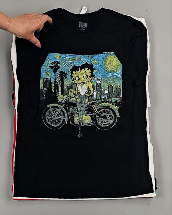 Фотография  964 - Футболки м/ж (Printed T-Shirts New)#5 кг, ЛОТ №8913 оптом в Черкесске и Карачаево-Черкесской республике