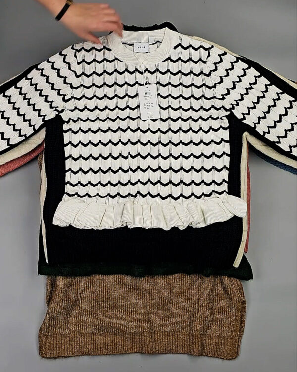 Фотография  562 - Джемпера VILA W 104#7 кг, ЛОТ СТ-9994 оптом в Черкесске и Карачаево-Черкесской республике