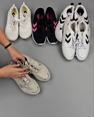 Фотография  614 - Hummel кроссовки (Hummel sport shoes) #10 шт, ЛОТ СТ-9782 оптом в Черкесске и Карачаево-Черкесской республике