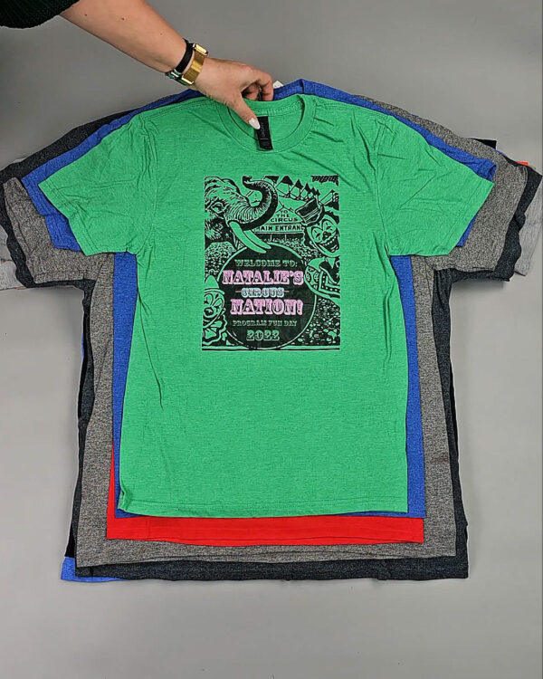 Фотография  529 - Футболки м/ж (Super T-Shirts Printed)#10 кг, ЛОТ СХ-0272 оптом в Черкесске и Карачаево-Черкесской республике